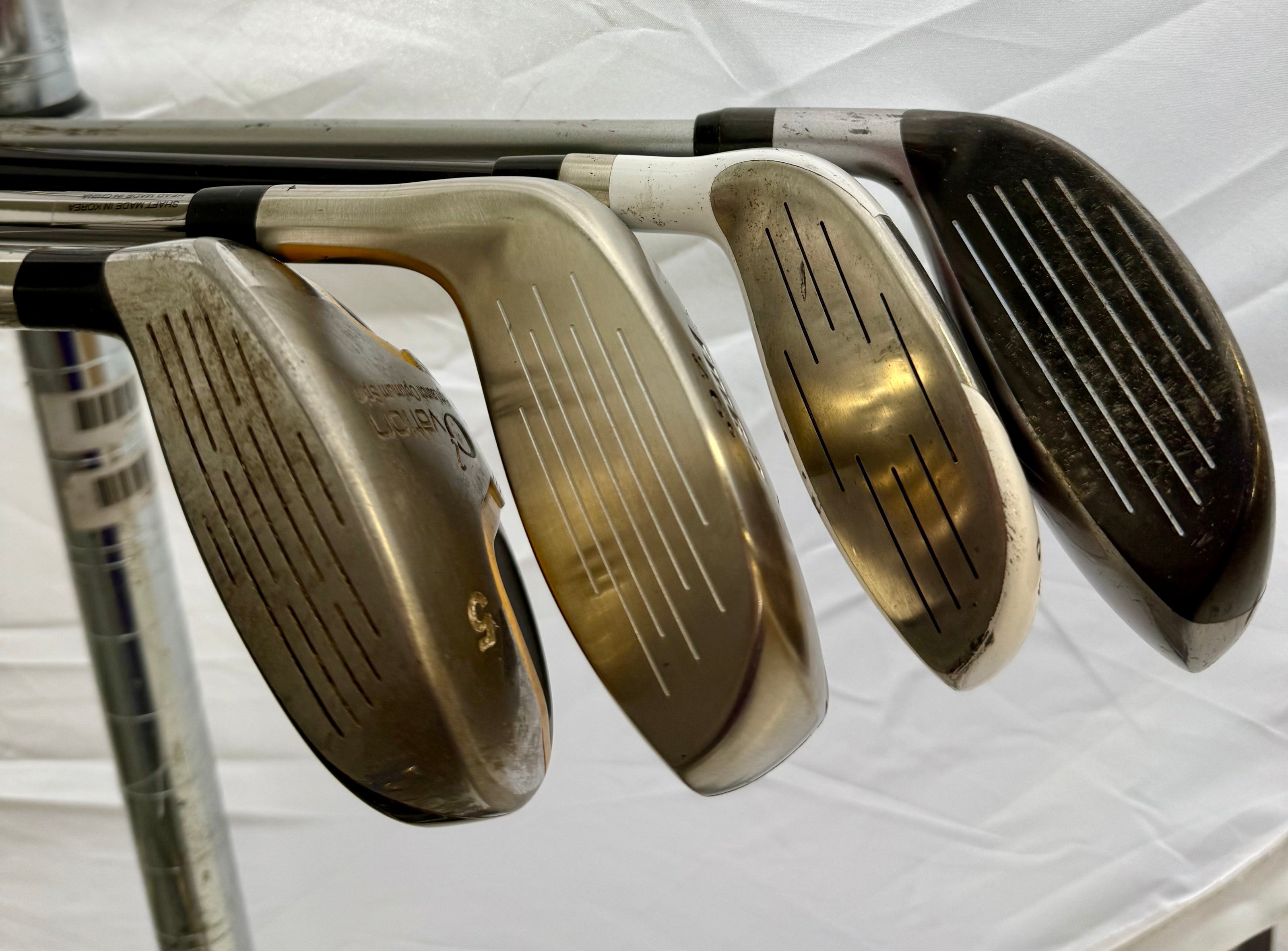 Wholesale Lot of 30 Golf Clubs - Assorted Fairway Woods & Hybrids-Next Round