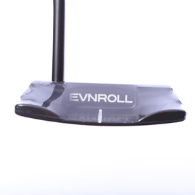 Used Evnroll ER2 Black MidBlade Putter - Right-Handed - 36.25 in - Blade-Next Round