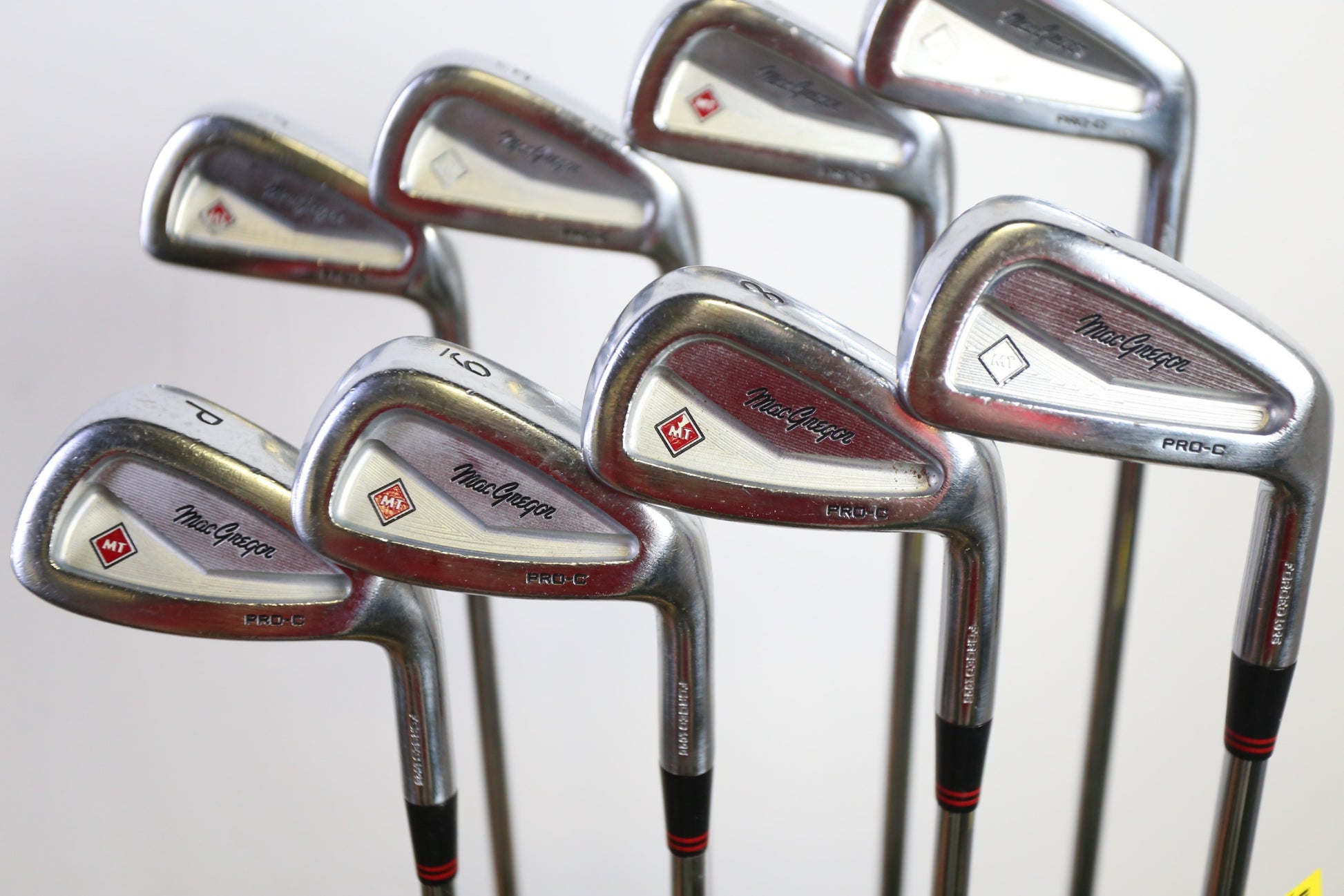 Used MacGregor MT Pro-C Iron Set - Right-Handed - 3-PW - Stiff Flex-Next Round