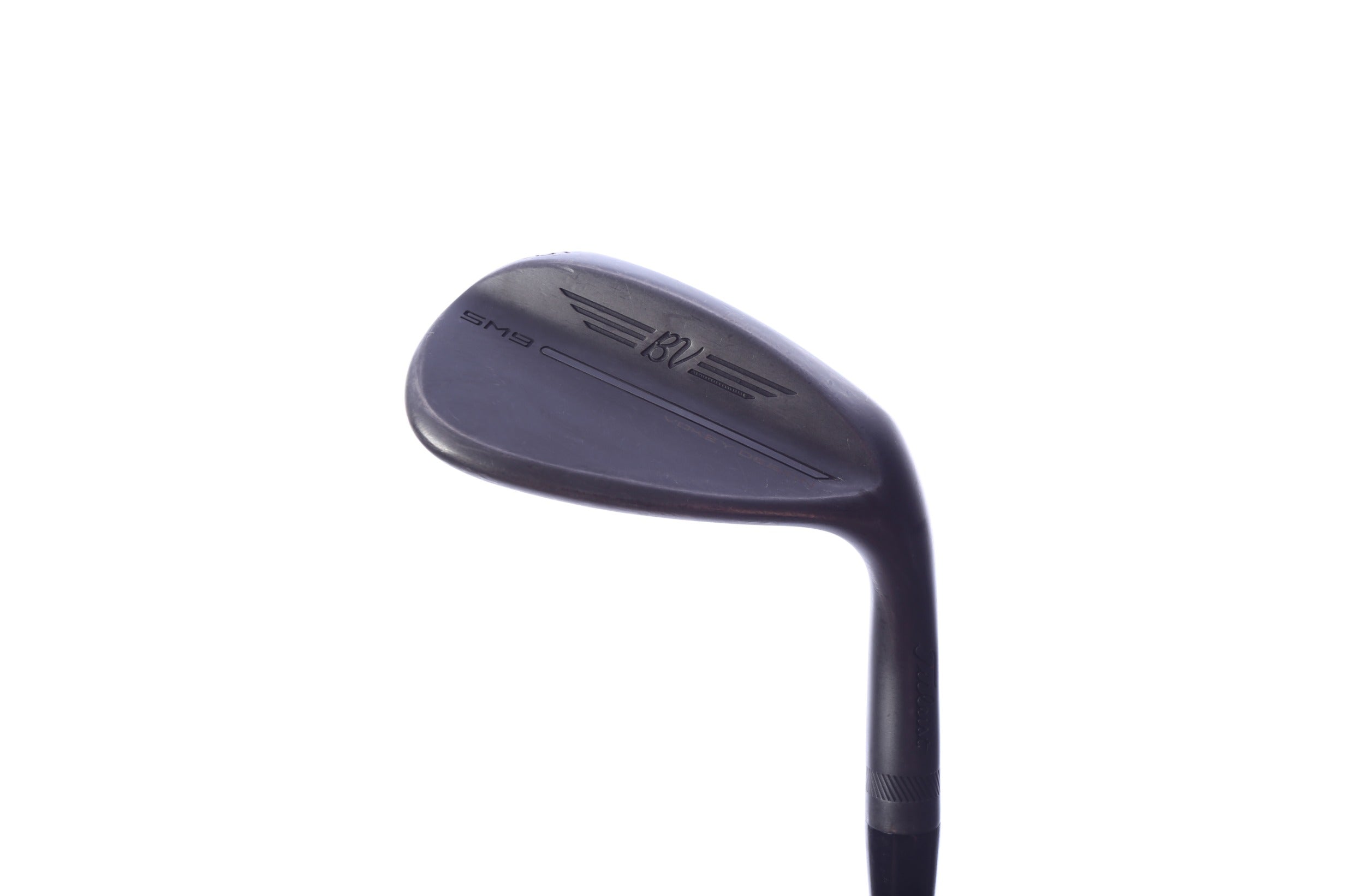 Used Titleist Vokey SM9 Jet Black Sand Wedge - Right-Handed - 56 Degrees - Stiff Flex
