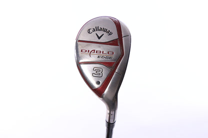 Used Callaway Diablo Edge 3H Hybrid - Right-Handed - 21 Degrees - Seniors Flex