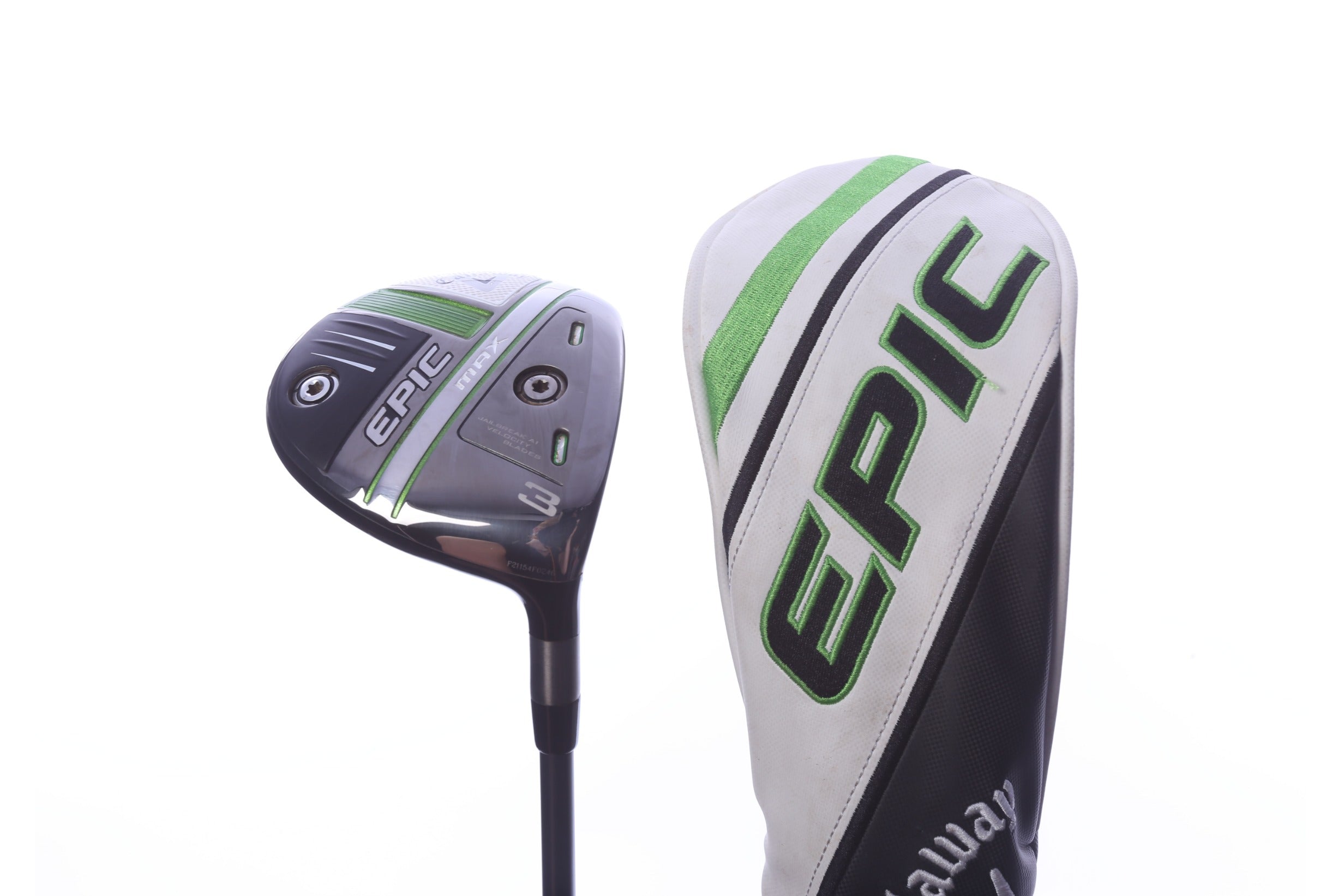 Used Callaway Epic MAX 3-Wood - Right-Handed - 15 Degrees - Regular Flex