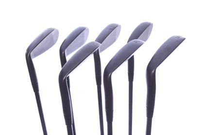 Used Cobra King Forged TEC One Black Iron Set - Right-Handed - 5-PW, GW - Extra Stiff Flex