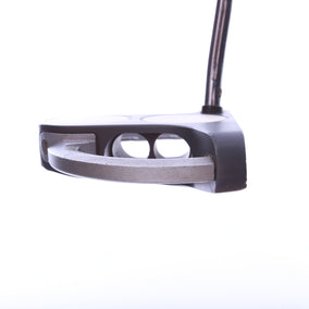 Used Odyssey White Steel 2-Ball Center Shaft Putter - Right-Handed - 34 in - Mallet-Next Round