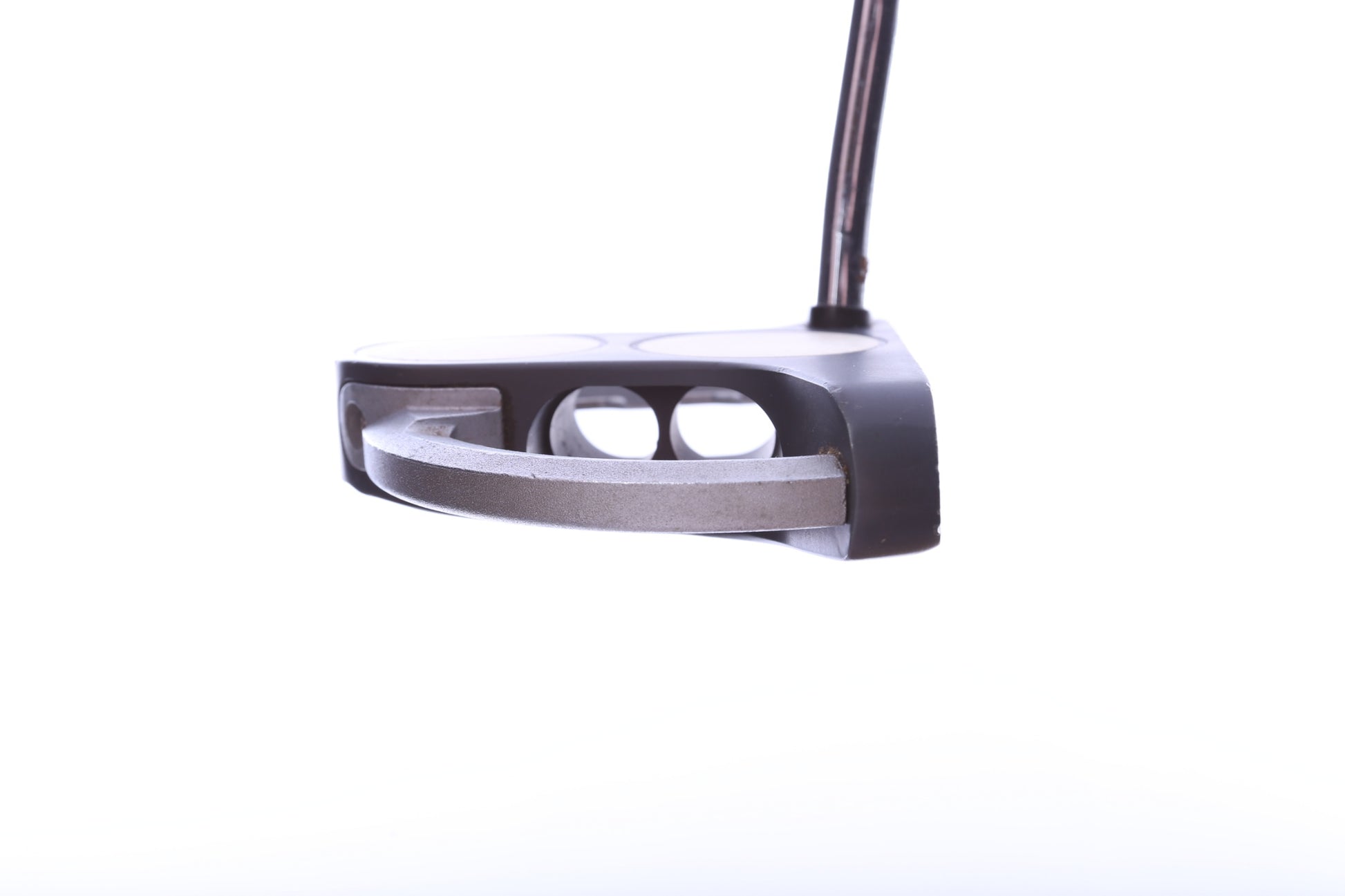 Used Odyssey White Steel 2-Ball Center Shaft Putter - Right-Handed - 34 in - Mallet-Next Round