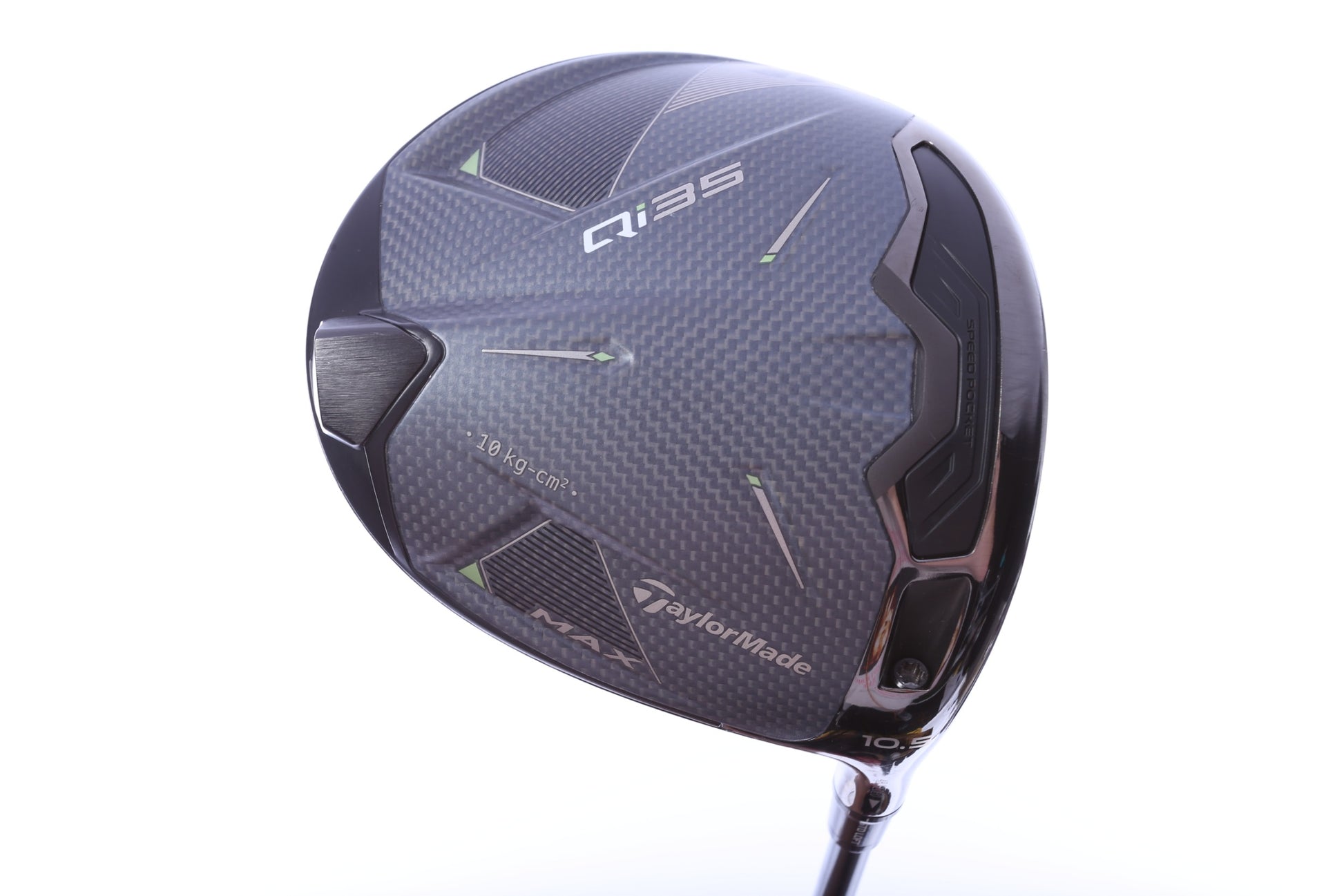 Used TaylorMade Qi35 MAX Driver - 10.5 Degrees - Stiff Flex Mitsubishi Diamana T+ - Right-Handed-Next Round