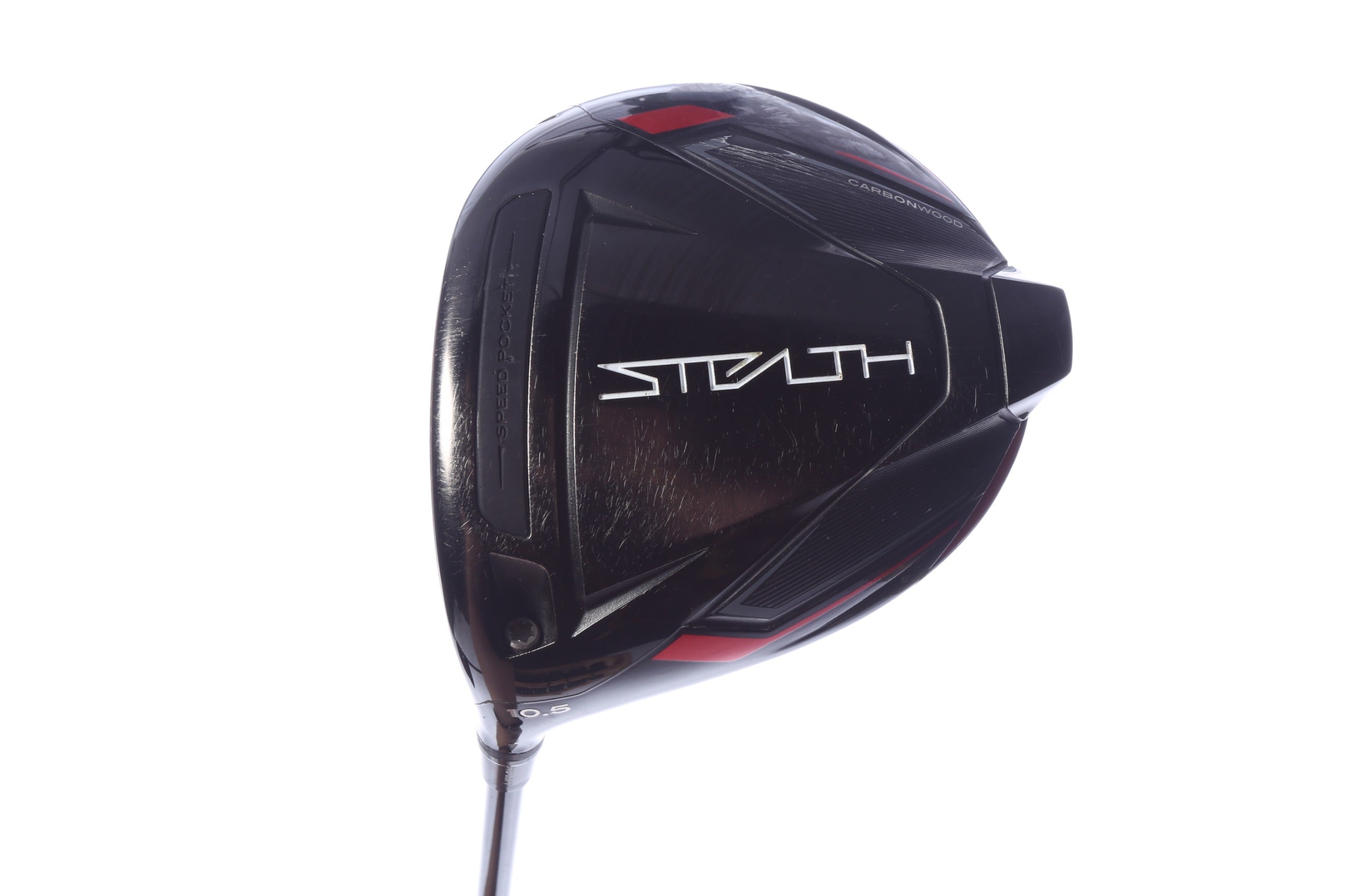 Used TaylorMade STEALTH Driver - 10.5 Degrees - Stiff Flex Fujikura Ventus Red - Left-Handed