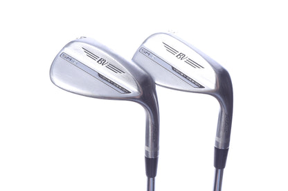 Used Titleist Vokey SM10 Tour Chrome Wedge Set - Right-Handed - 50*, 54* - Wedge Flex-Next Round