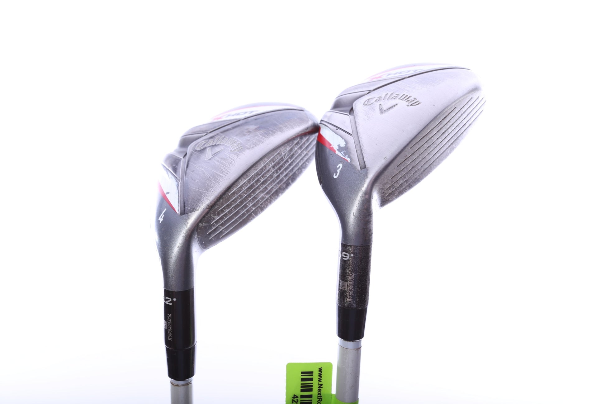 Used Callaway X Hot Hybrid Set - Right-Handed - 3H, 4H - Regular Flex-Next Round