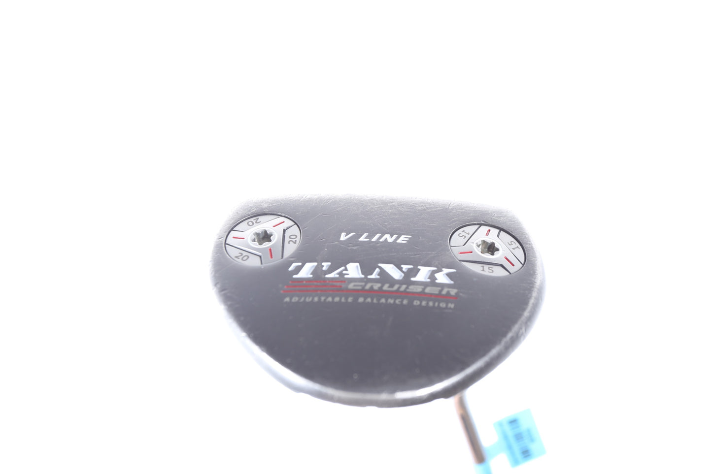 Used Odyssey Tank Cruiser V-Line Putter - Right-Handed - 37.5 in - Mallet-Next Round