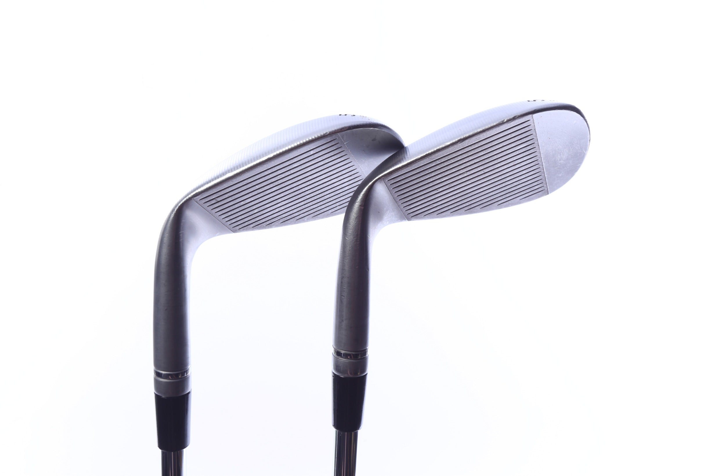 Used TaylorMade Milled Grind 5 Satin Chrome Wedge Set - Right-Handed - 50*, 54* - Wedge Flex