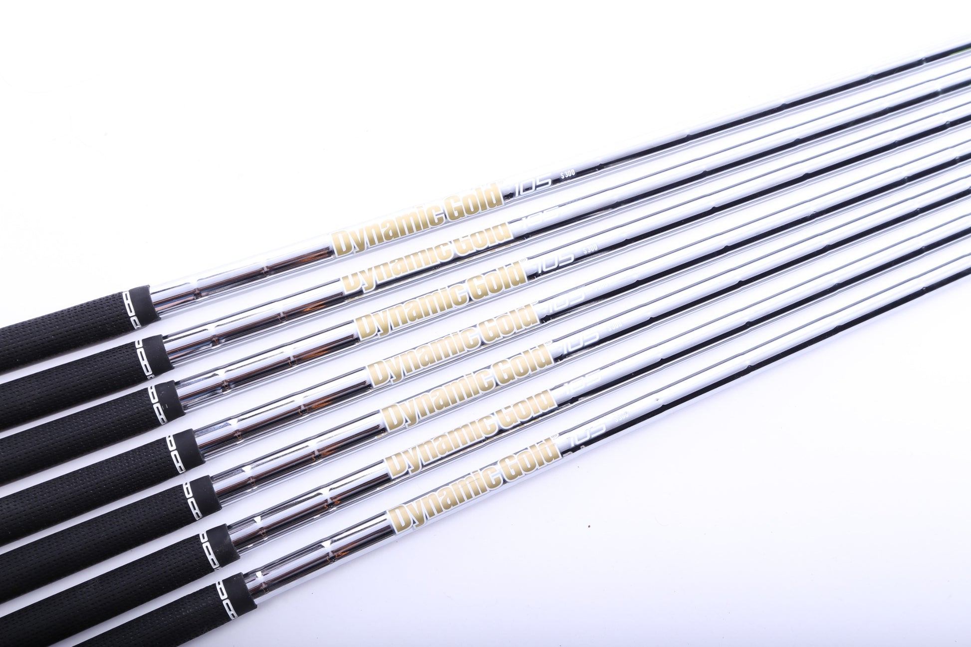 Used True Temper Dynamic Gold 105 S300 Stiff Steel Iron Shaft Set 34"-37.5"-Next Round