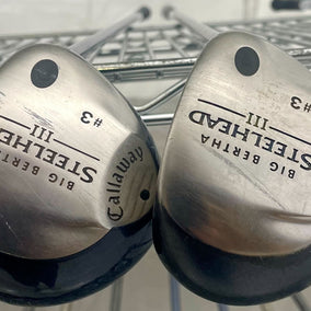 Wholesale Lot of 30 Clubs - Callaway Big Bertha Steelhead III Woods-Next Round
