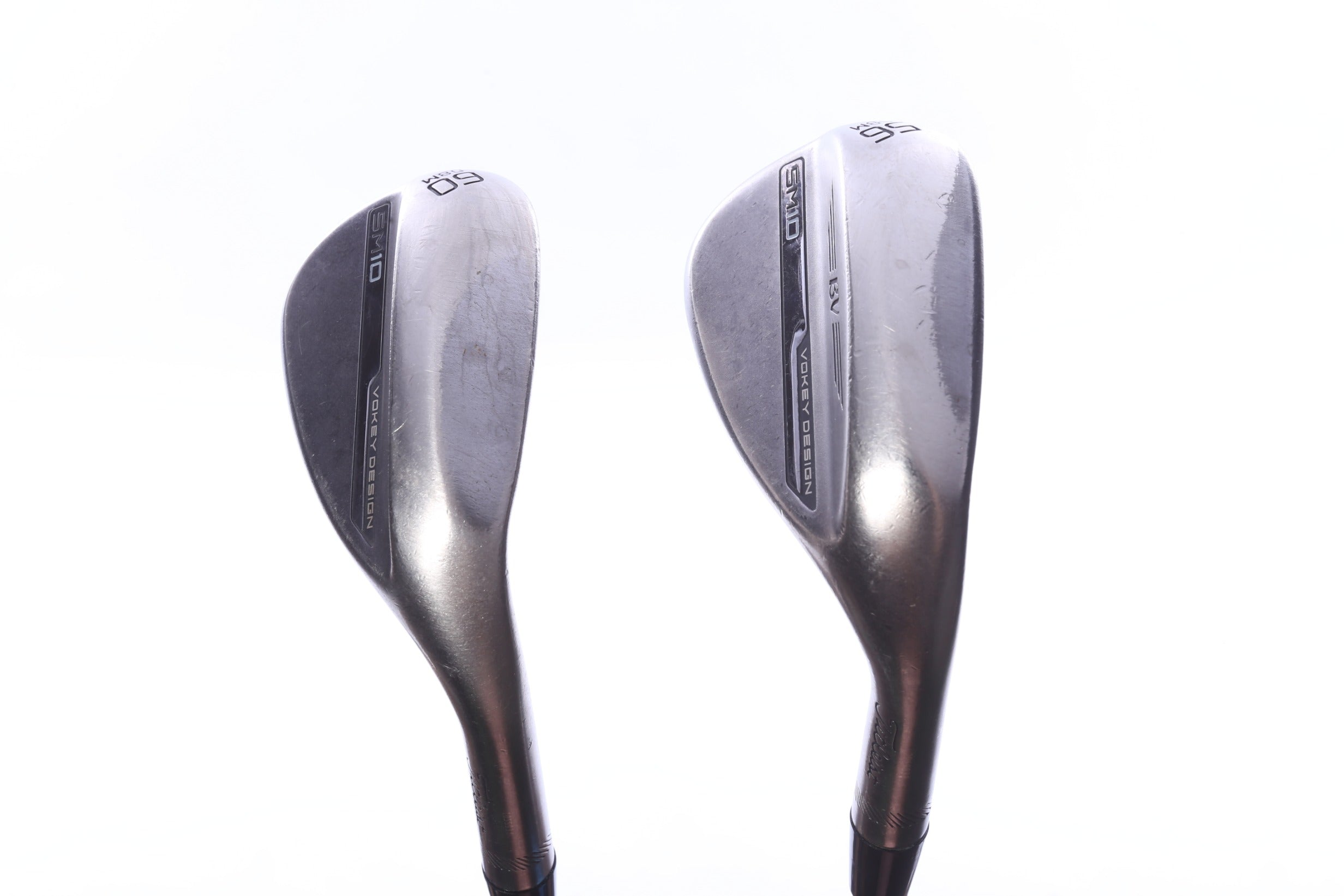 Used Titleist Vokey SM10 Nickel Wedge Set - Right-Handed - 56*, 60* - Wedge Flex-Next Round