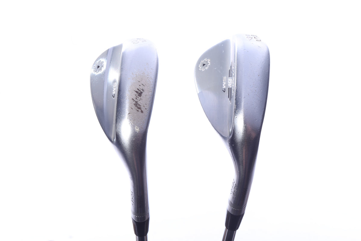 Used Titleist Vokey SM7 Tour Chrome Wedge Set - Right-Handed - 54*, 58* - Wedge Flex