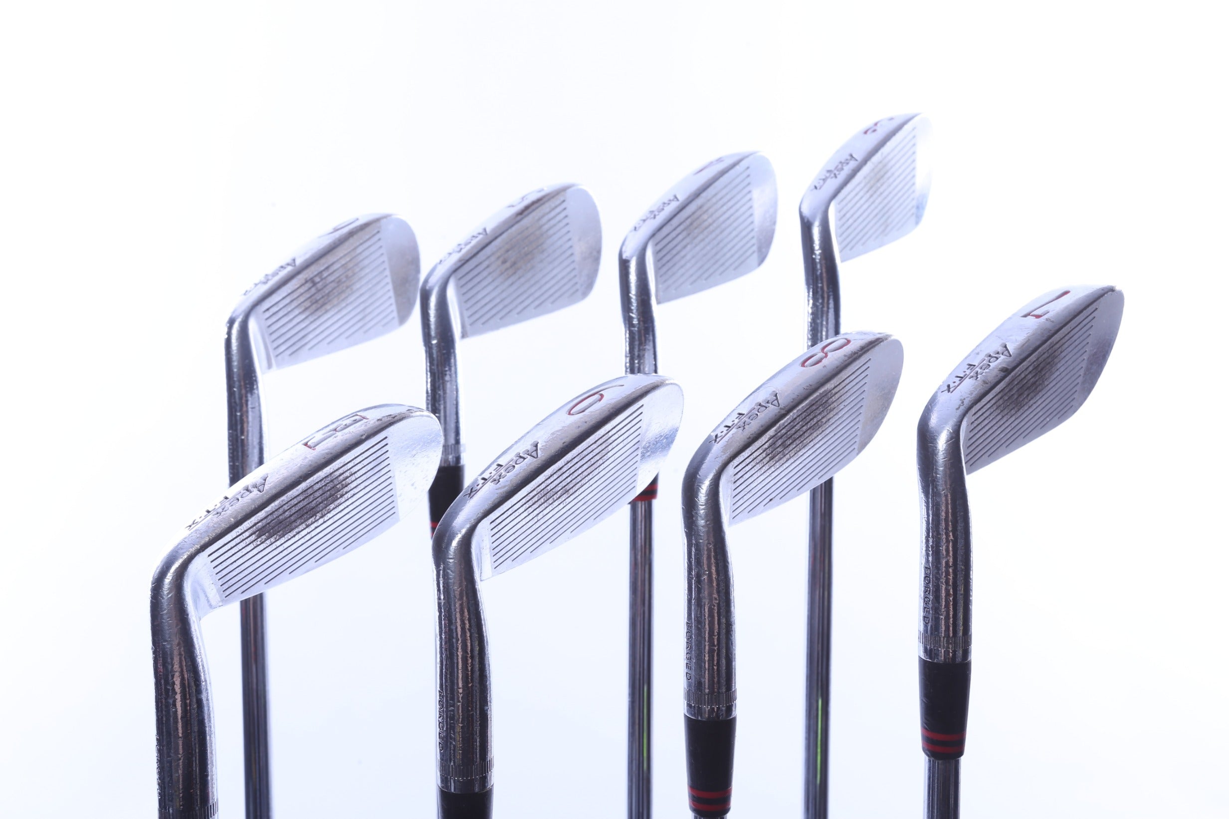 Used Ben Hogan Apex FTX Iron Set - Right-Handed - 3-EW - Stiff Flex-Next Round