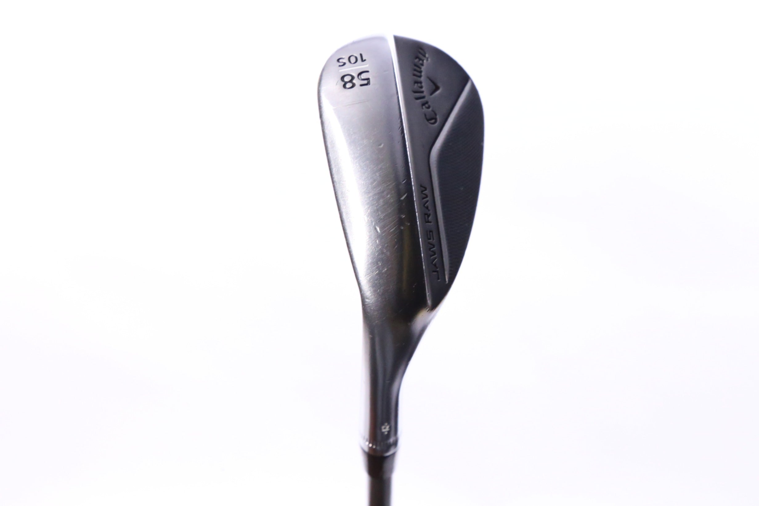 Used Callaway JAWS Raw Chrome Lob Wedge - Left-Handed - 58 Degrees - Wedge Flex-Next Round