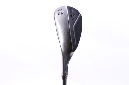 Used Callaway JAWS Raw Chrome Lob Wedge - Left-Handed - 58 Degrees - Wedge Flex-Next Round