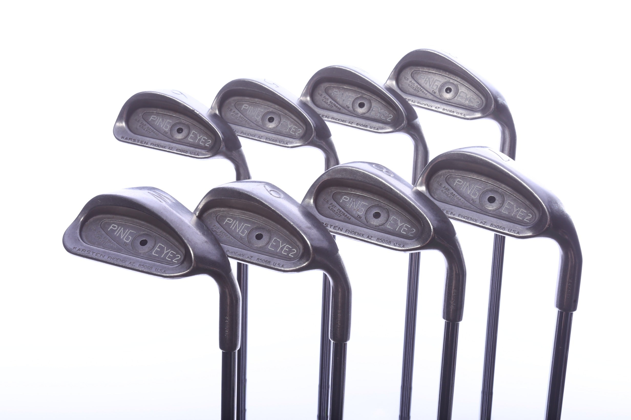 Used Ping Eye 2 Iron Set - Right-Handed - 3-PW - Stiff Flex