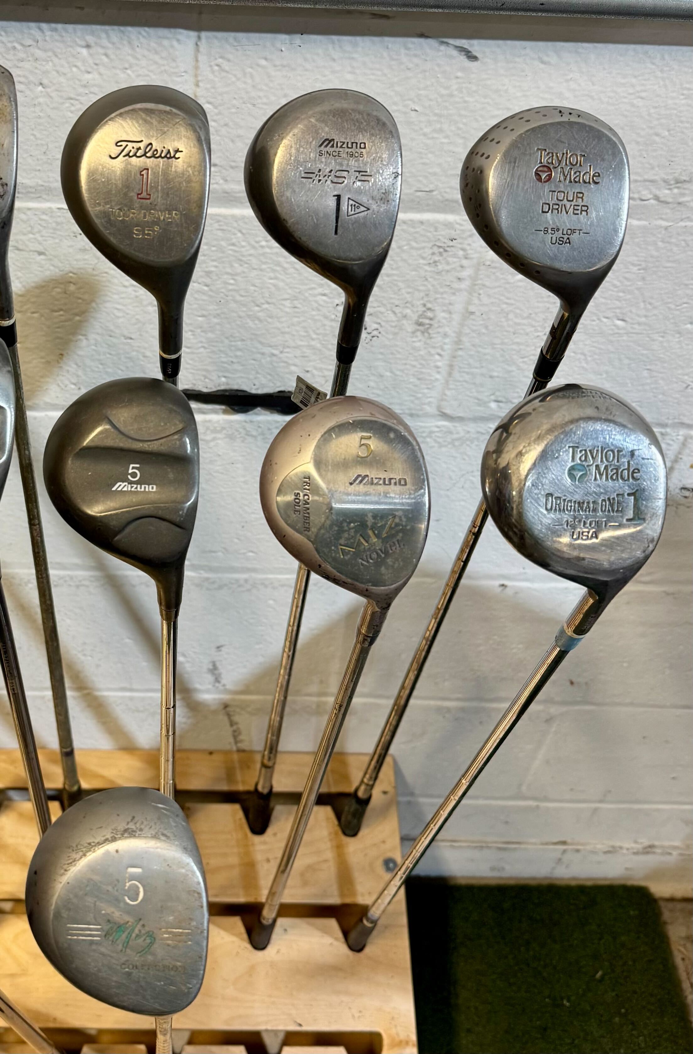 Wholesale Lot of 40 Golf Clubs - Assorted Fairway Woods-Next Round