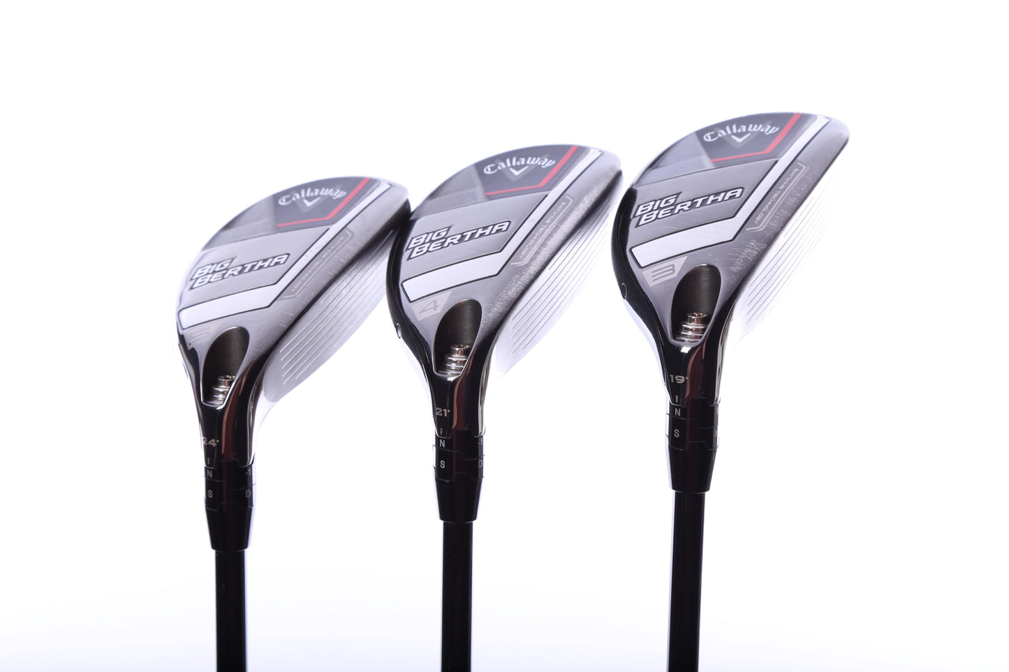 Used Callaway Big Bertha 23 Hybrid Set - Right-Handed - 3H, 4H, 5H - Ladies Flex-Next Round
