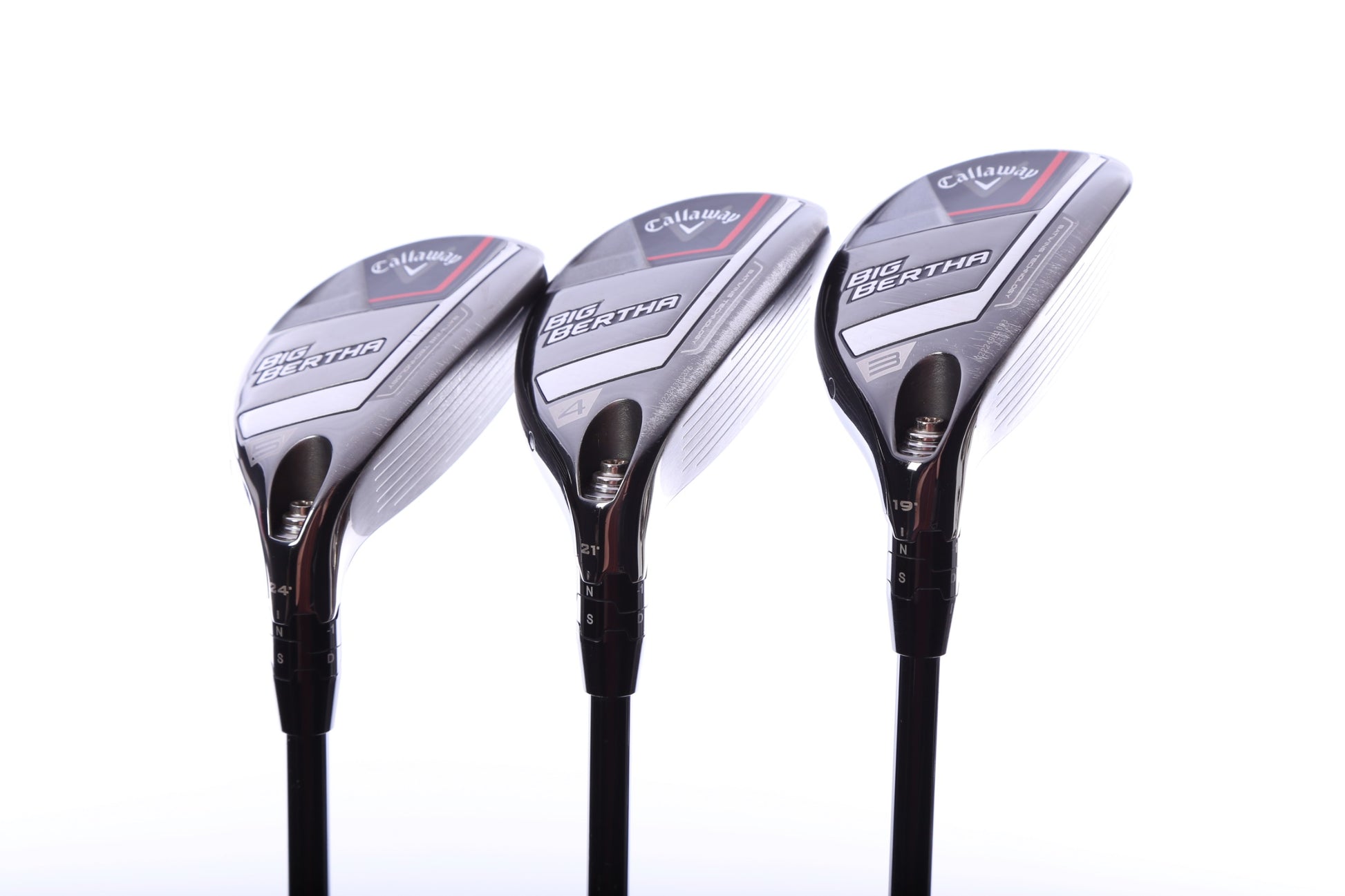 Used Callaway Big Bertha 23 Hybrid Set - Right-Handed - 3H, 4H, 5H - Ladies Flex-Next Round