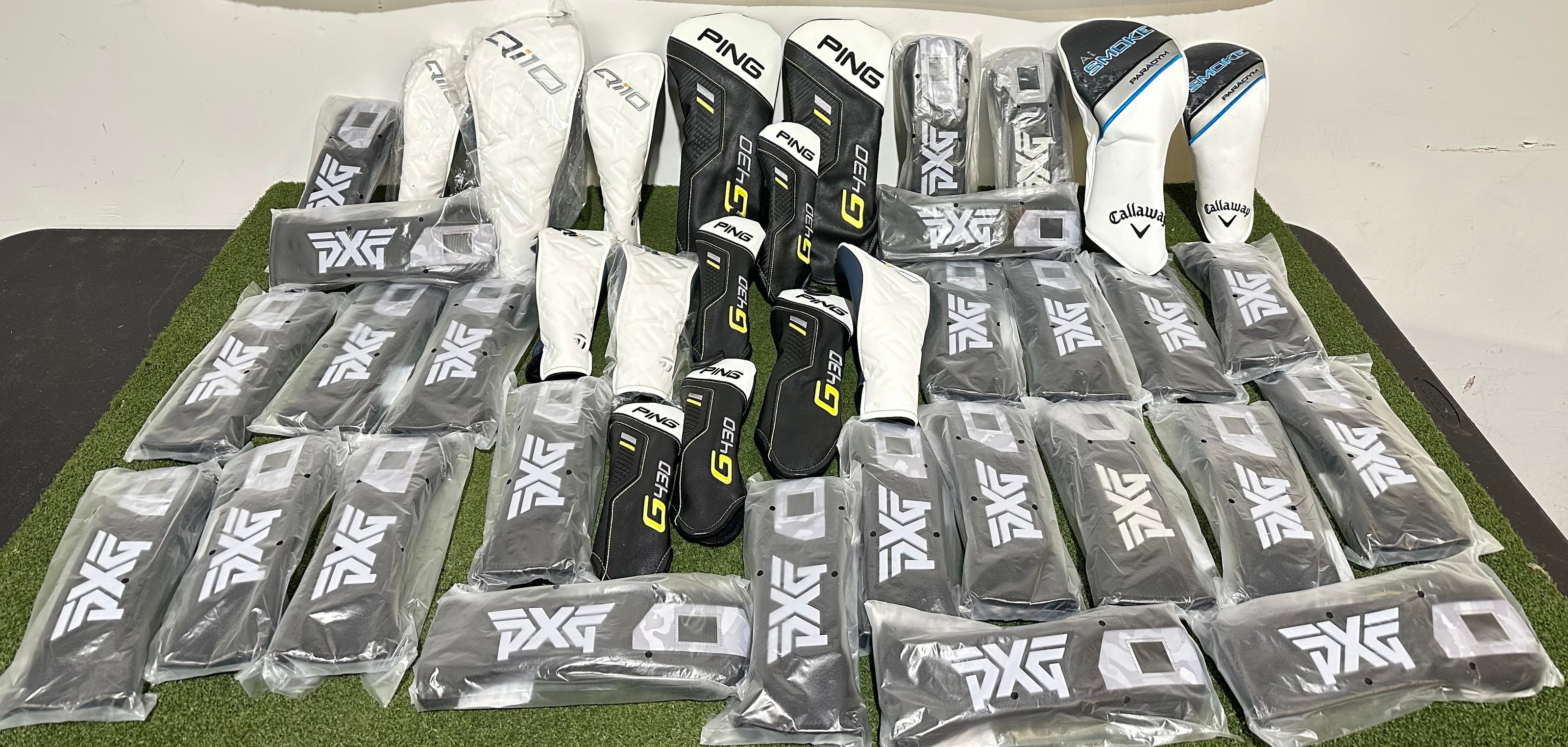 Wholesale Lot of 40 New Golf Headcovers-Next Round