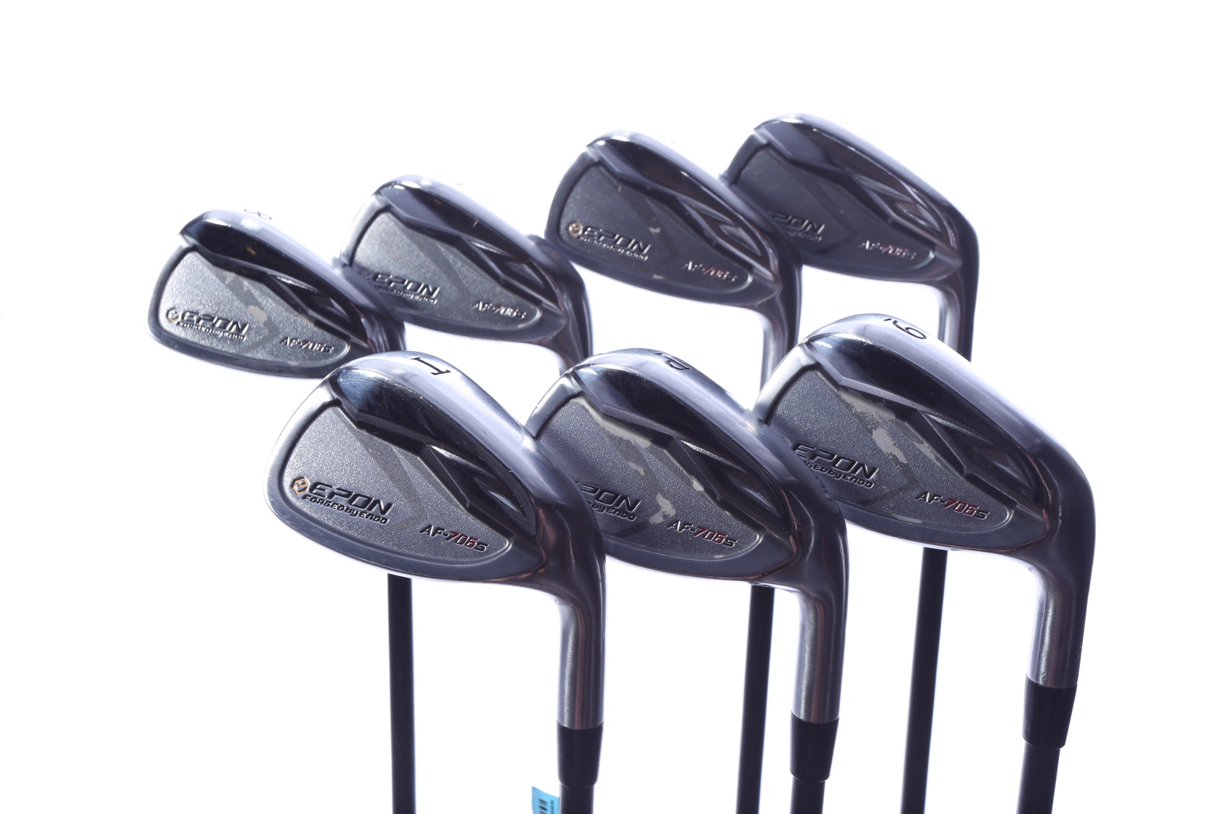 Used Epon AF-706 Iron Set - Right-Handed - 5-PW, TW - Regular Flex