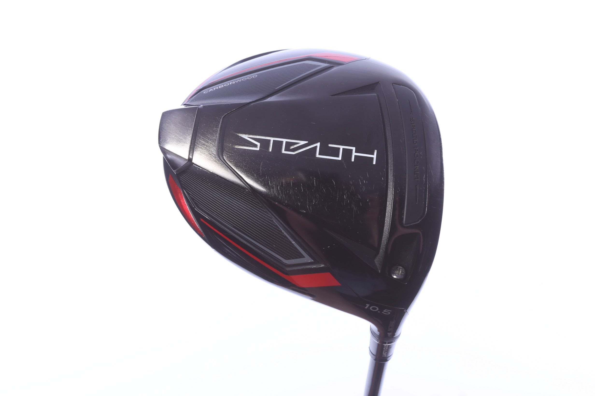 Used TaylorMade STEALTH Driver - 10.5 Degrees - Regular Flex Project X HZRDUS Smoke Red RDX - Right-Handed