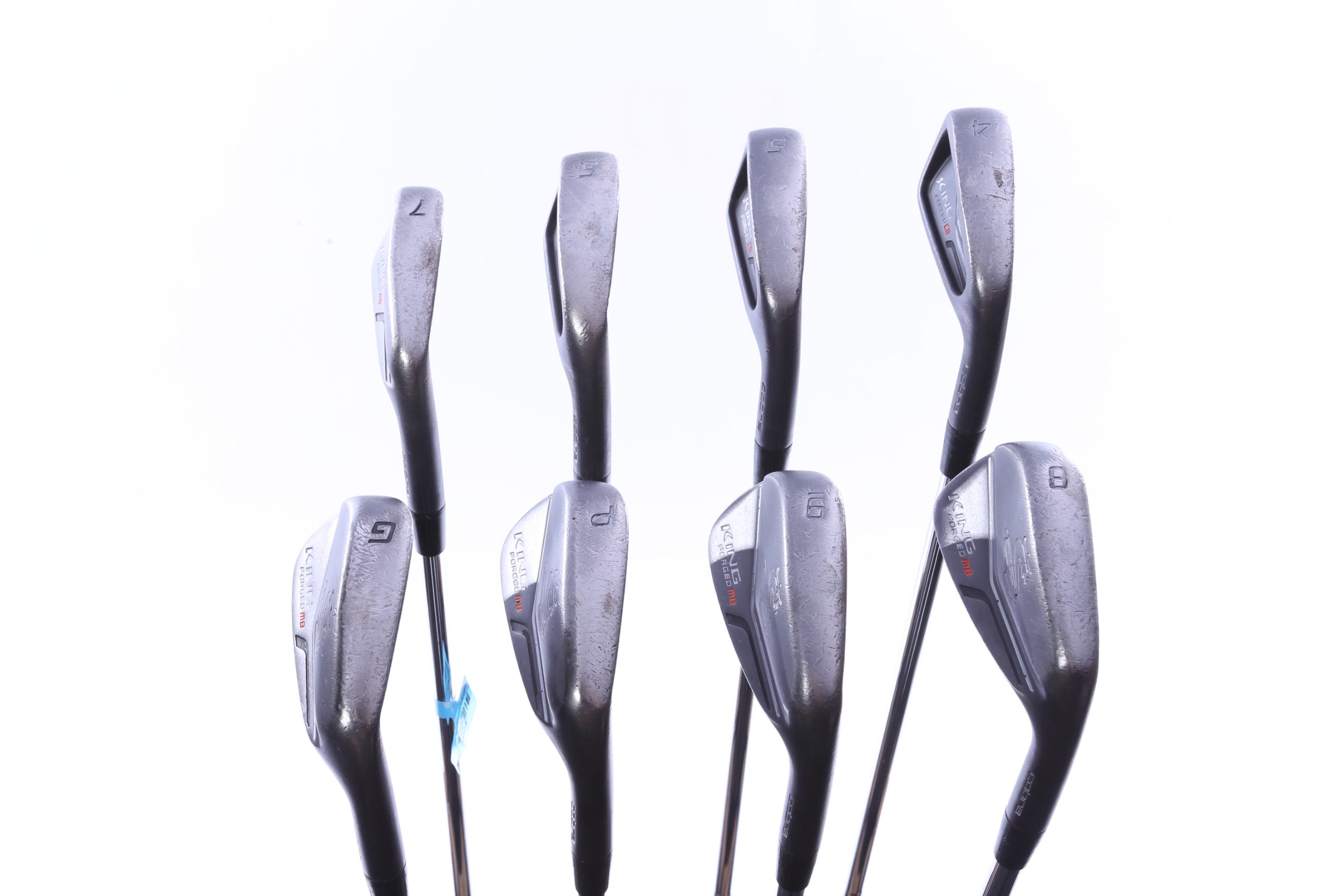 Cobra King Forged CB/MB Combo DMB Black 4-PW, GW Iron Set RH Steel Shaft Regular-Next Round