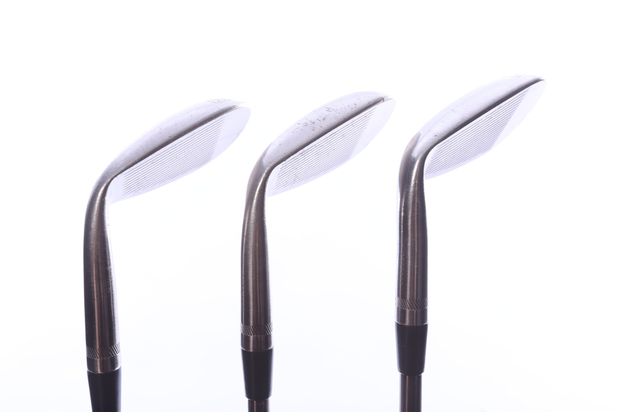 Used Titleist Vokey SM8 Brushed Steel Wedge Set - Right-Handed - 52*, 56*, 60* - Regular Flex-Next Round