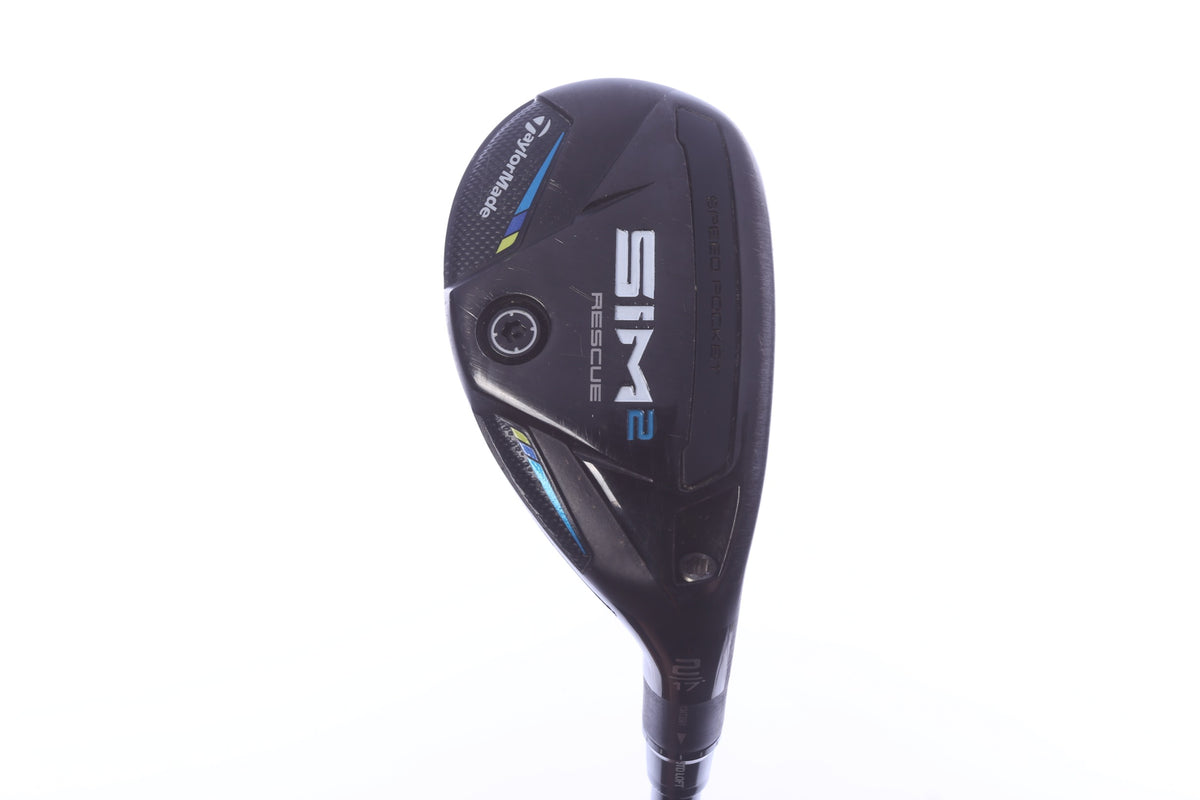 Used TaylorMade SIM2 Rescue 2H Hybrid - Right-Handed - 17 Degrees - Stiff Flex