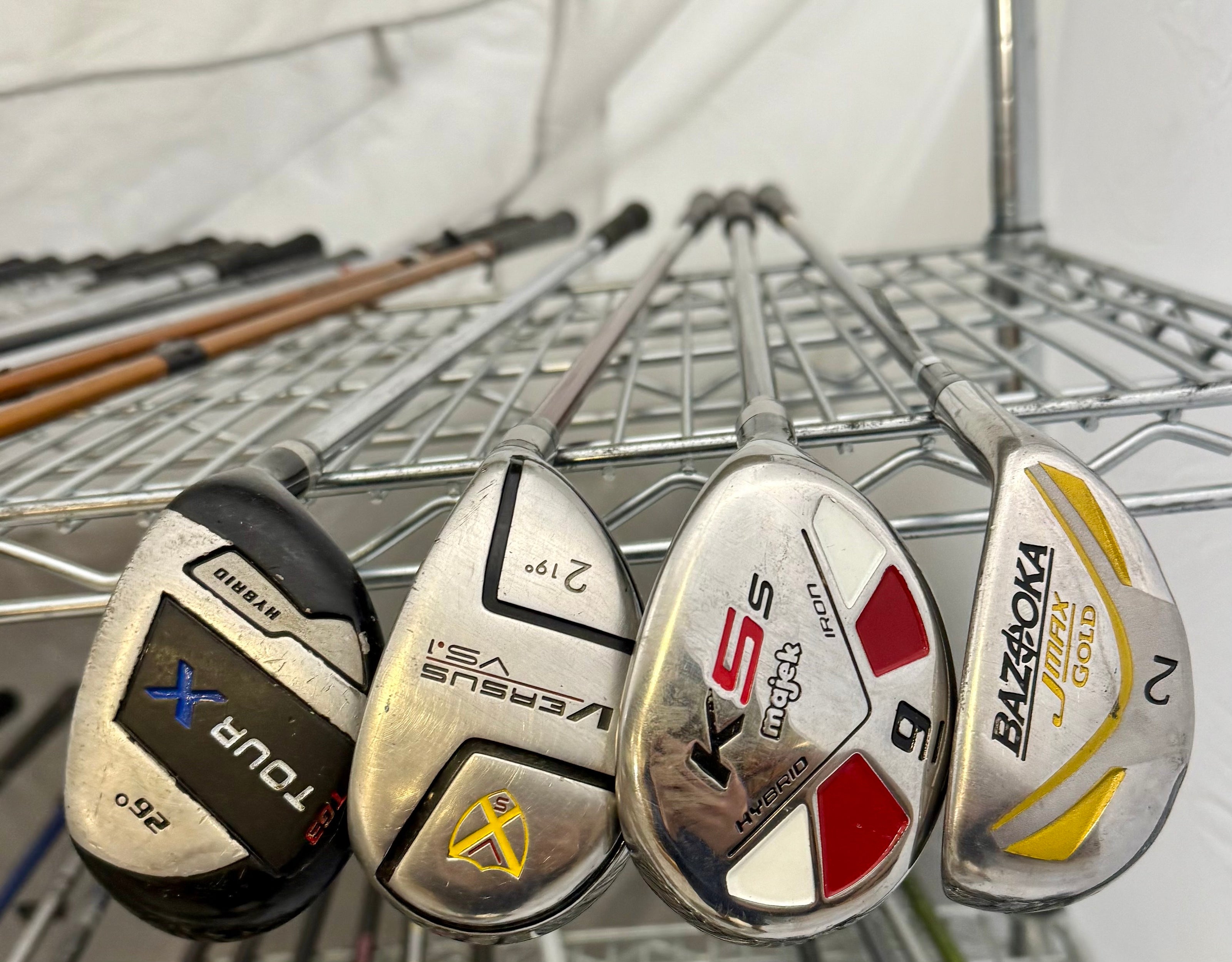 Wholesale Lot 50 Golf Clubs - Assorted Hybrids-Next Round