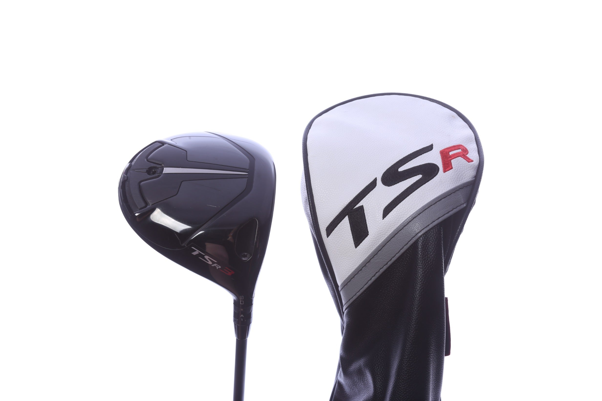 Used Titleist TSR3 Driver - 9 Degrees - Stiff Flex Mitsubishi 1K Black - Right-Handed