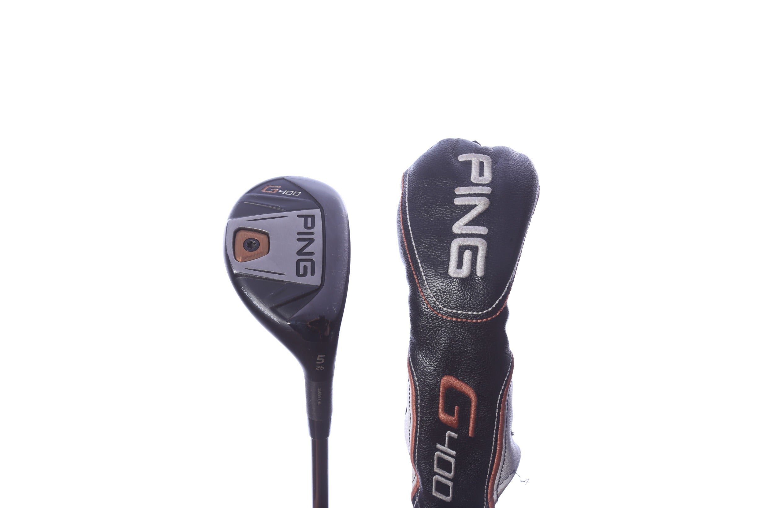 Used Ping G400 5H Hybrid - Right-Handed - 26 Degrees - Soft Regular Flex-Next Round