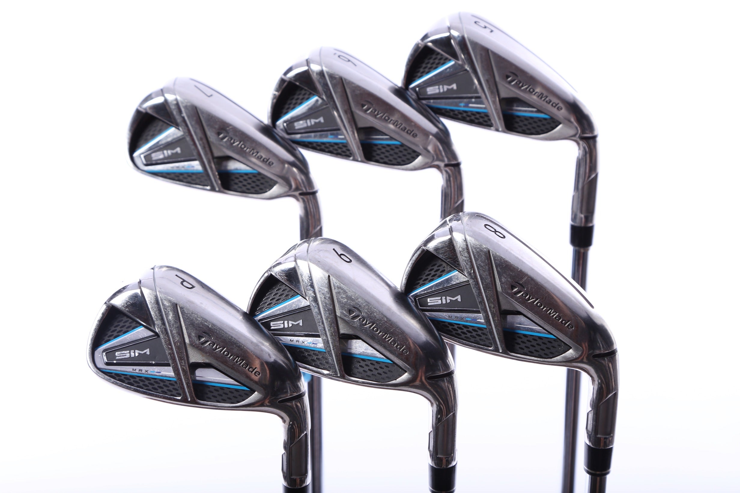 Used TaylorMade SIM MAX Right-Handed Iron Set – Next Round Used TaylorMade SIM MAX Right-Handed Iron Set – Next Round
