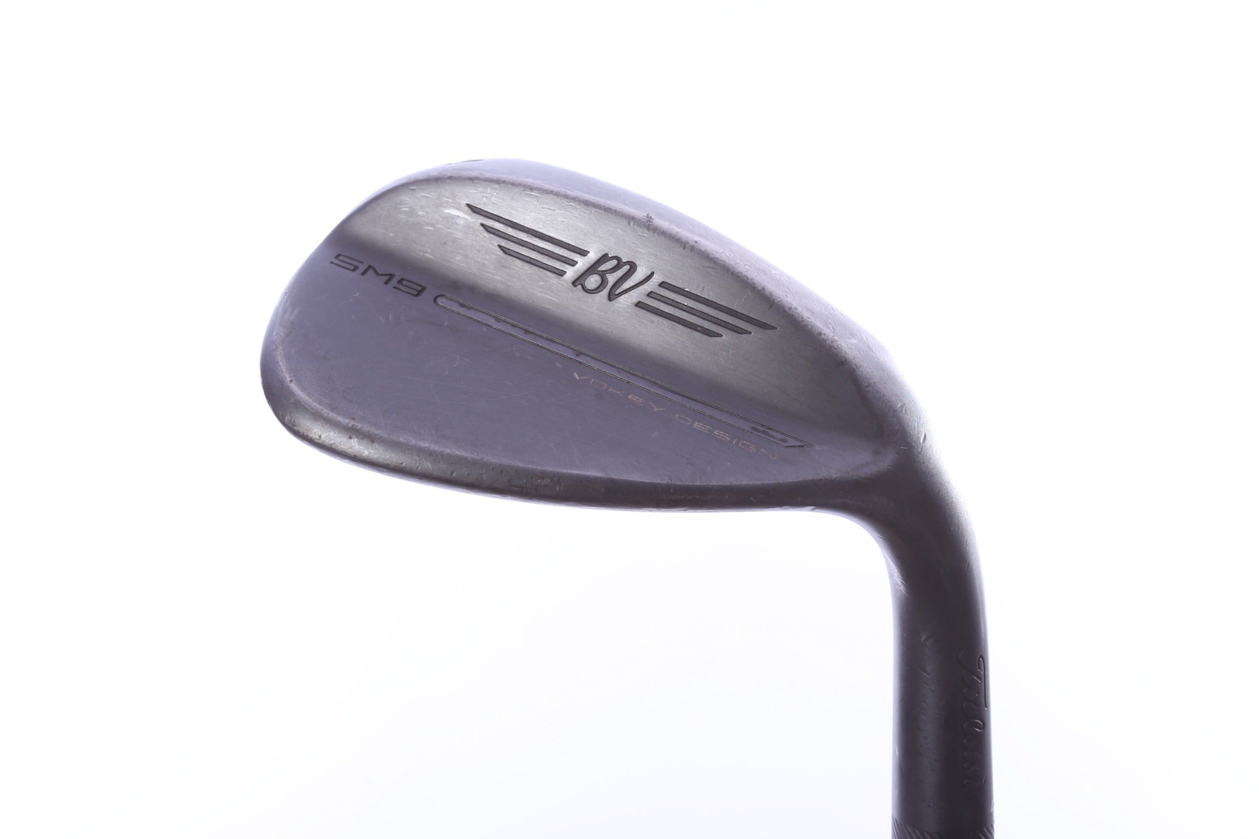 Used Titleist Vokey SM9 Jet Black Sand Wedge - Right-Handed - 54 Degrees - Wedge Flex-Next Round