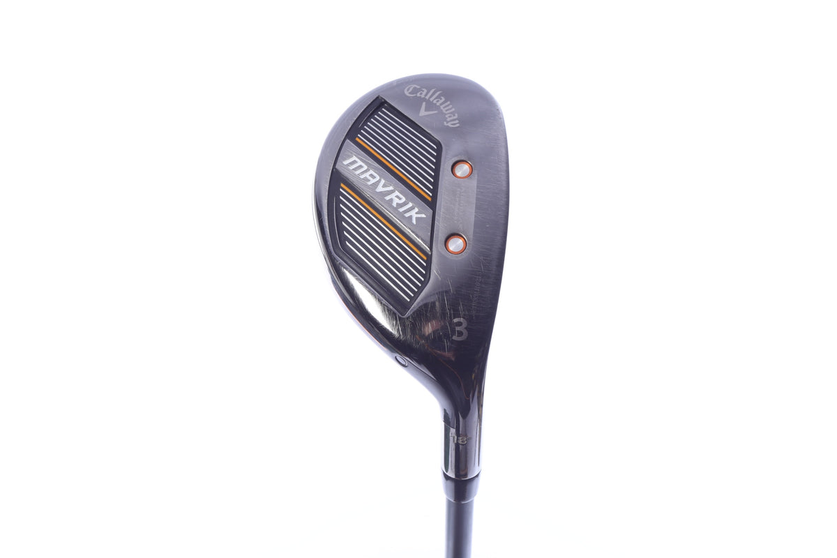 Used Callaway Mavrik 3H Hybrid - Right-Handed - 18 Degrees - Stiff Flex
