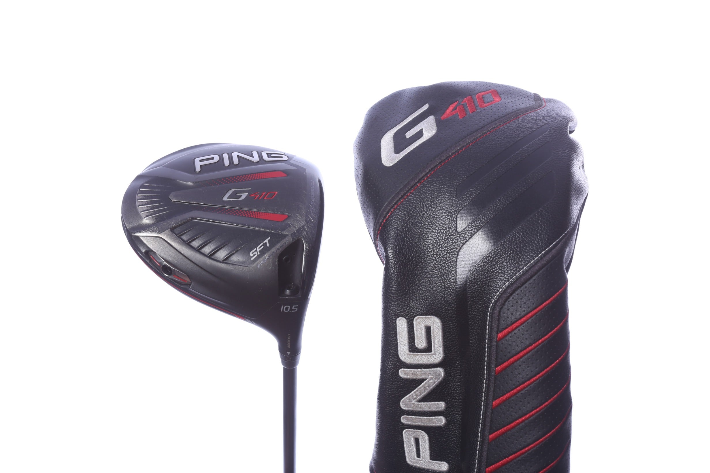 Used Ping G410 SF Tec Driver - 10.5 Degrees - Stiff Flex Ping ALTA CB - Right-Handed