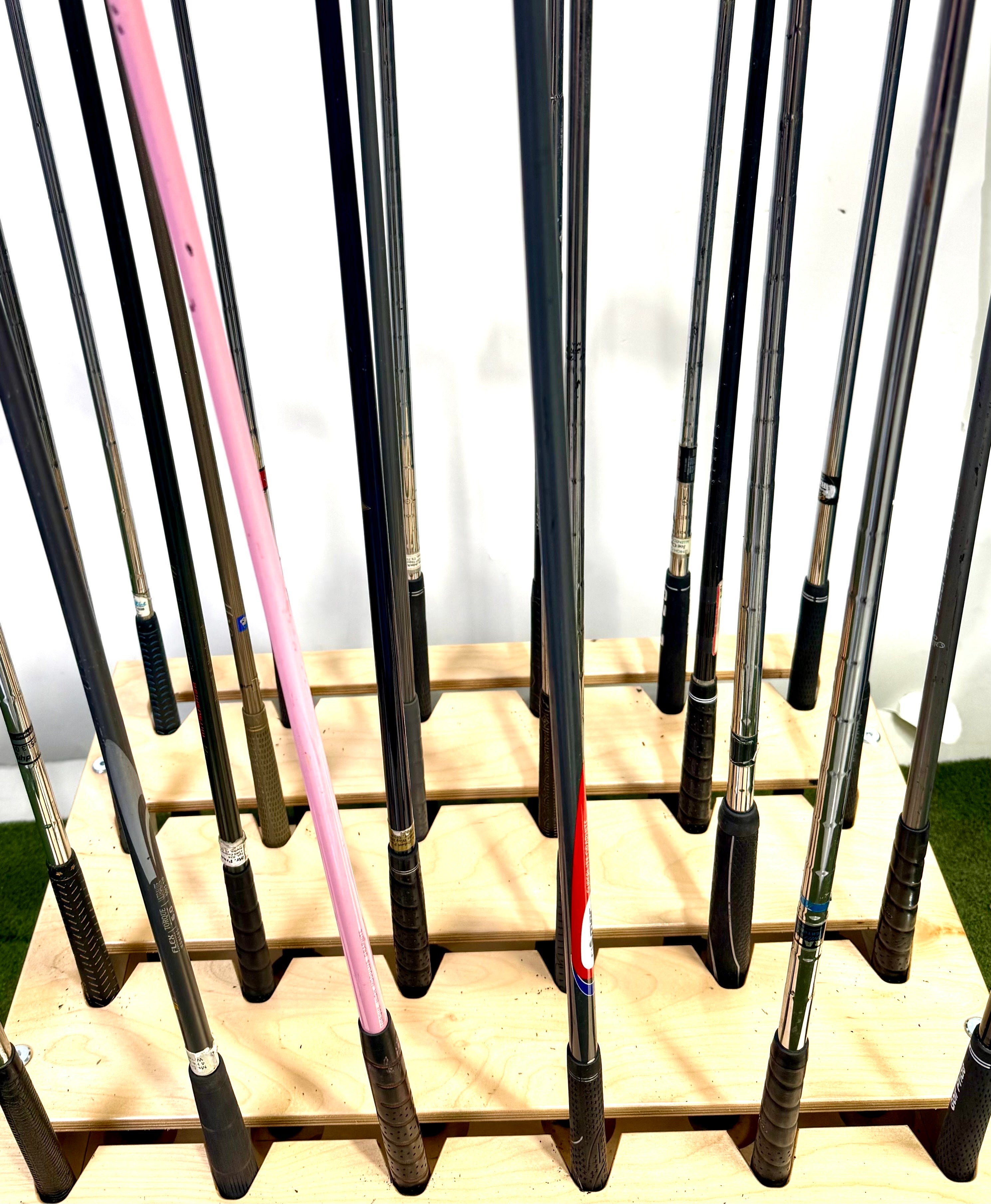 Wholesale Lot of 24 Golf Clubs - Right Handed -Assorted Irons and Wedges-Next Round