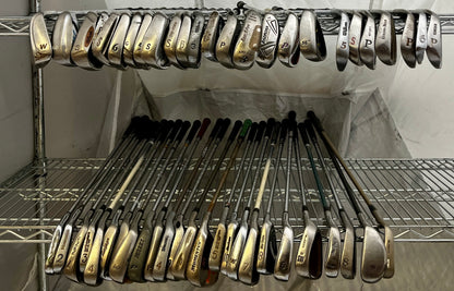 Wholesale Lot of 50 Golf Clubs - Assorted Irons and wedges-Next Round