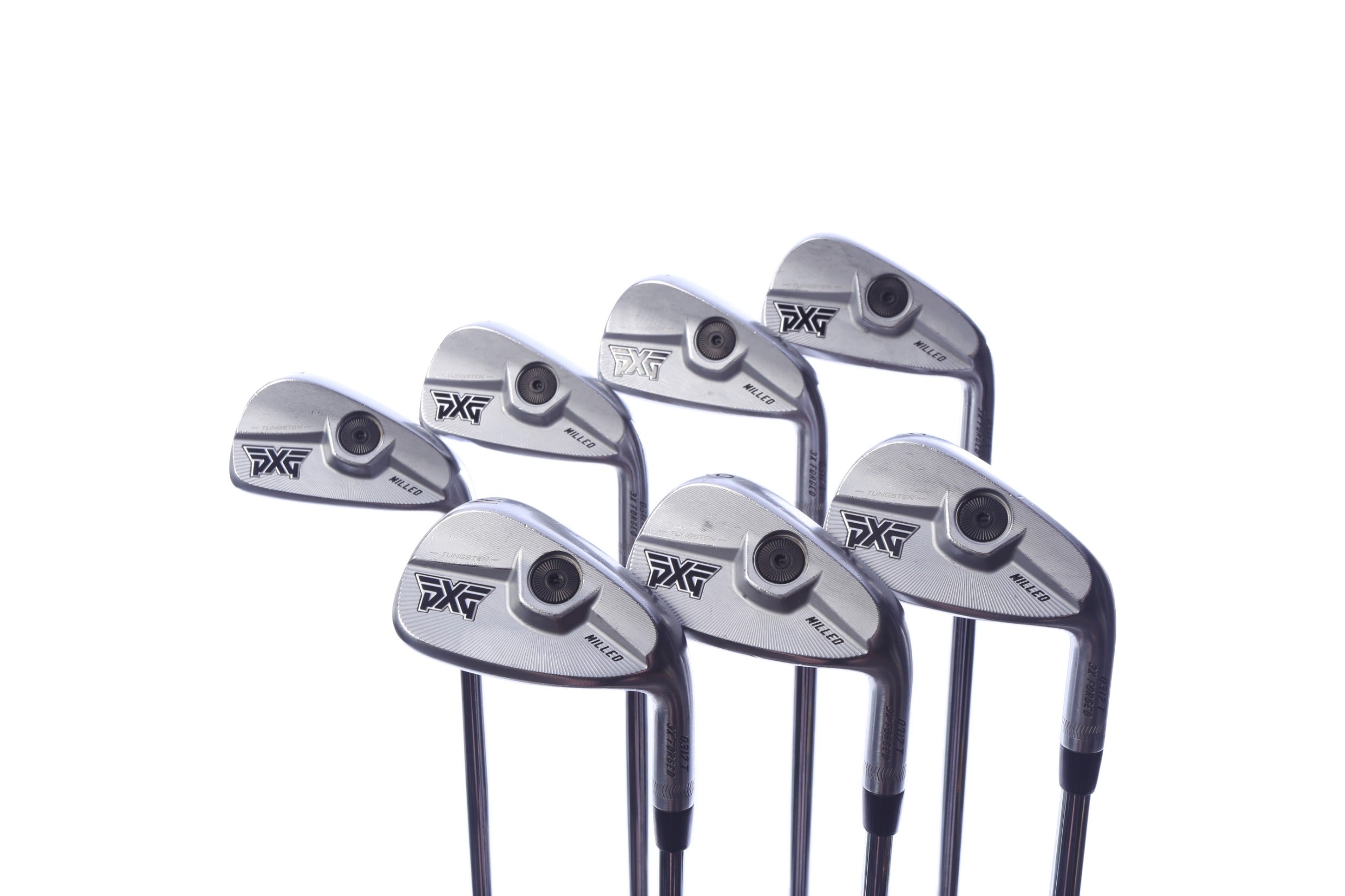 Used PXG 0317 T Iron Set - Right-Handed - 4-PW - Stiff Flex-Next Round