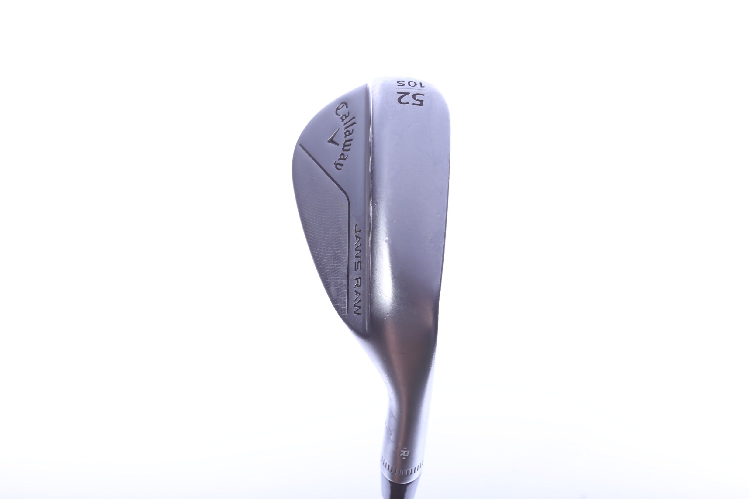 Used Callaway JAWS Raw Chrome Gap Wedge - Right-Handed - 52 Degrees - Wedge Flex-Next Round