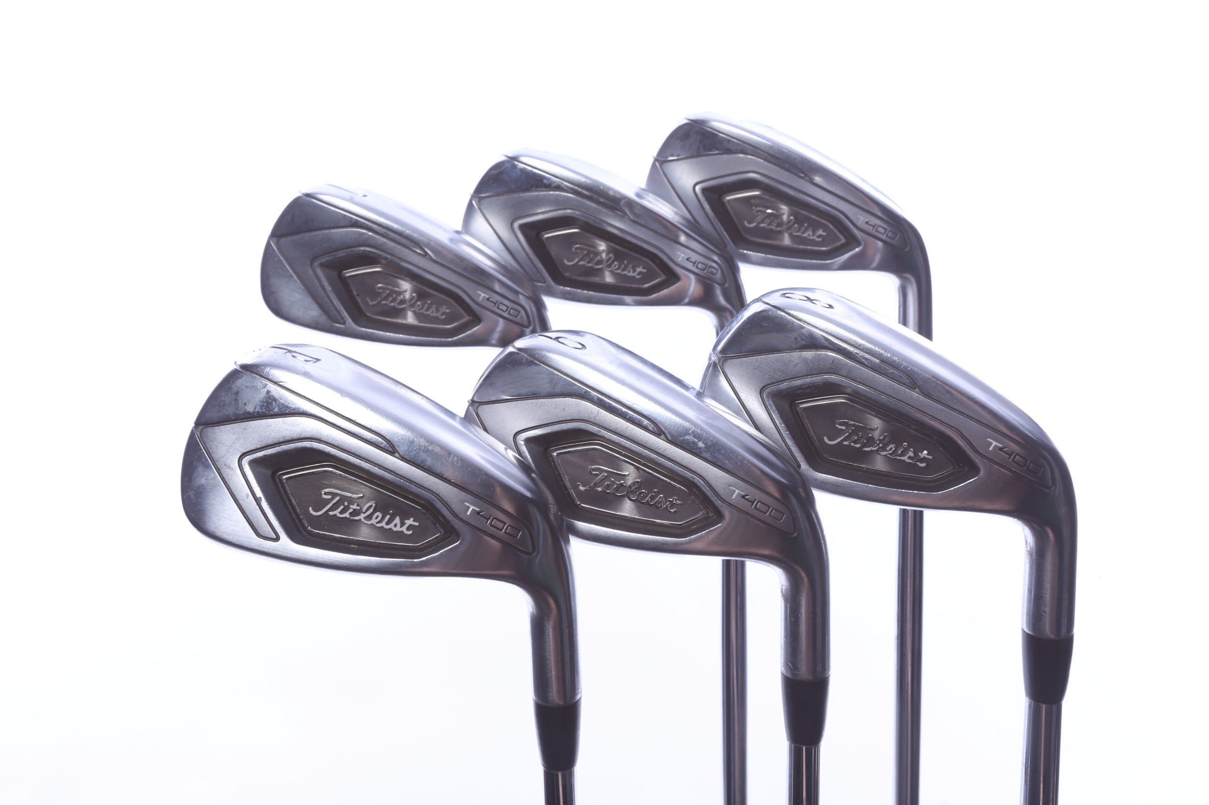 Used Titleist T400 Iron Set - Right-Handed - 5-PW - Extra Stiff Flex-Next Round