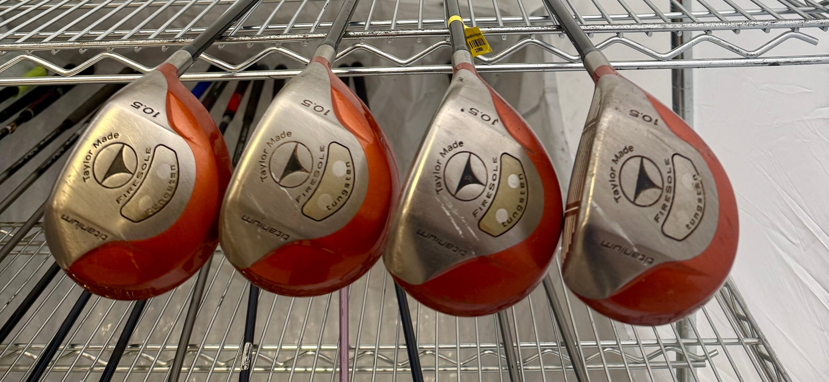 Wholesale Lot of 30 Golf Clubs - Cobra Woods & TaylorMade Drivers-Next Round