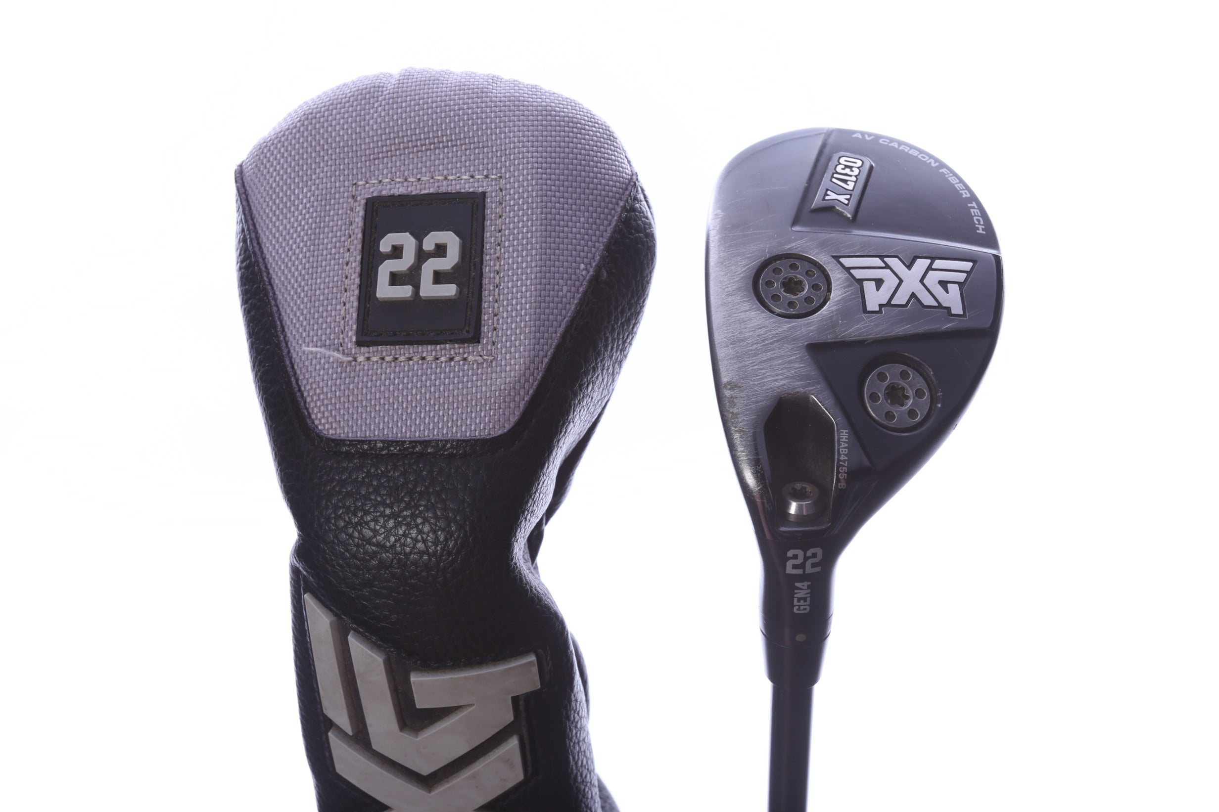 Used PXG 0317 X GEN4 4H Hybrid - Left-Handed - 22 Degrees - Regular Flex-Next Round