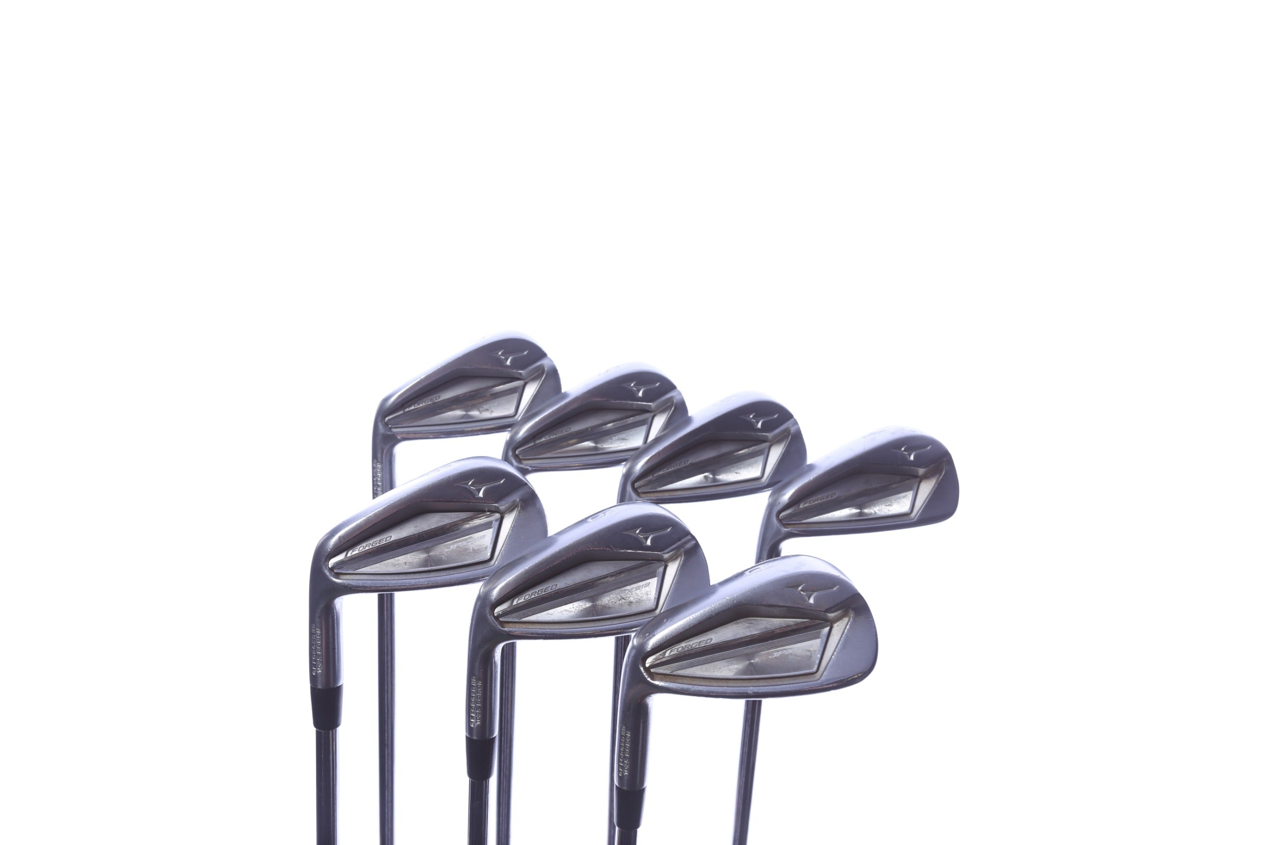 Used Mizuno JPX 919 Forged Iron Set - Left-Handed - 4-PW - Stiff Flex
