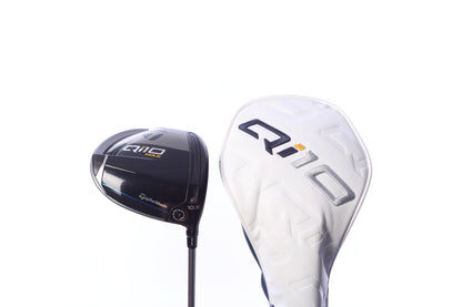Used TaylorMade Qi10 MAX Driver - 10.5 Degrees - Seniors Flex Fujikura Speeder NX - Right-Handed