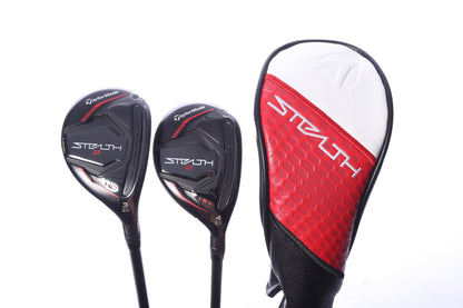 Used TaylorMade STEALTH 2 HD Rescue Hybrid Set - Right-Handed - 3H, 4H - Seniors Flex