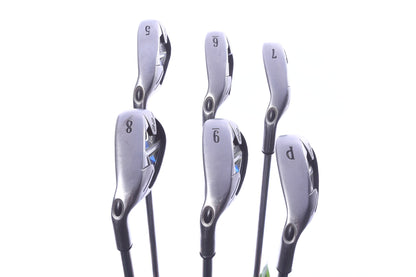 Used Callaway X-22 Iron Set - Left-Handed - 5-PW, - Uniflex Flex